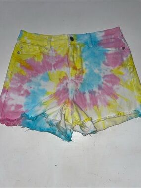 Judy Blue size medium tie dye shorts
